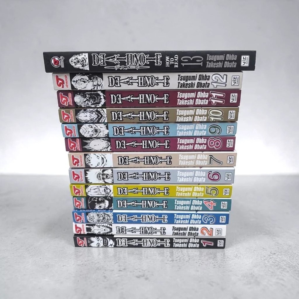 Death Note Manga Lot Vols 1-12 & 13 Shonen Jump Set Full Collection Anime Horror